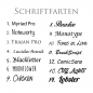 Schriftarten