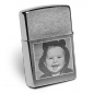 Zippo Vernickelt mit fotogravur