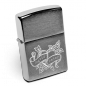 Zippo Gebürstet mit Gravur
