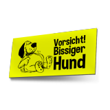 Kunststoffschild rechteckig 200x100mm
