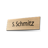 Kunststoffschild rechteckig 60x20mm